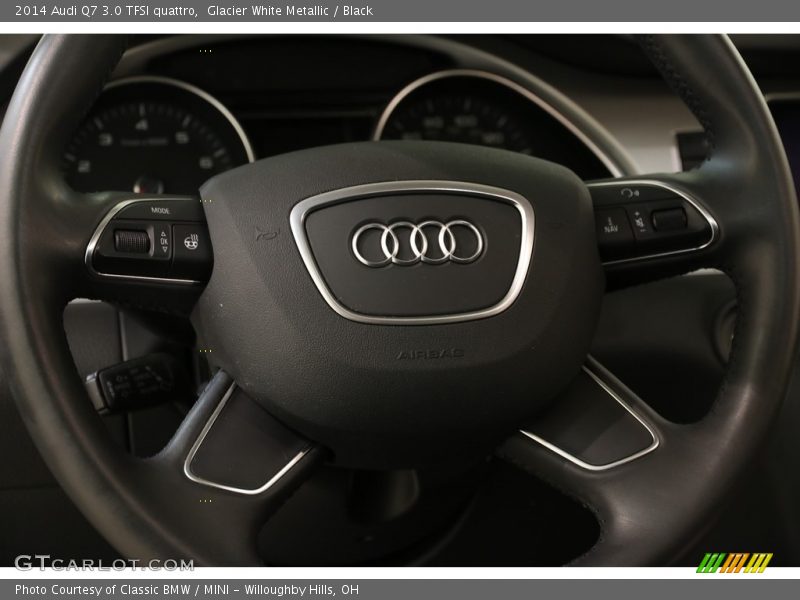 Glacier White Metallic / Black 2014 Audi Q7 3.0 TFSI quattro