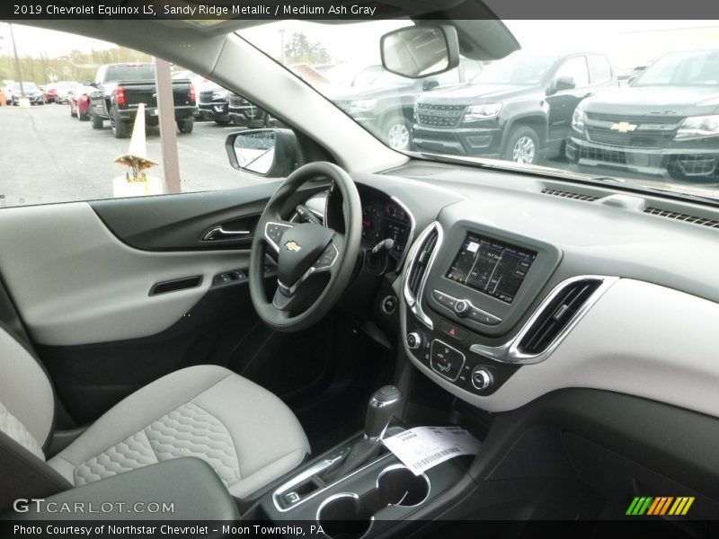 Sandy Ridge Metallic / Medium Ash Gray 2019 Chevrolet Equinox LS