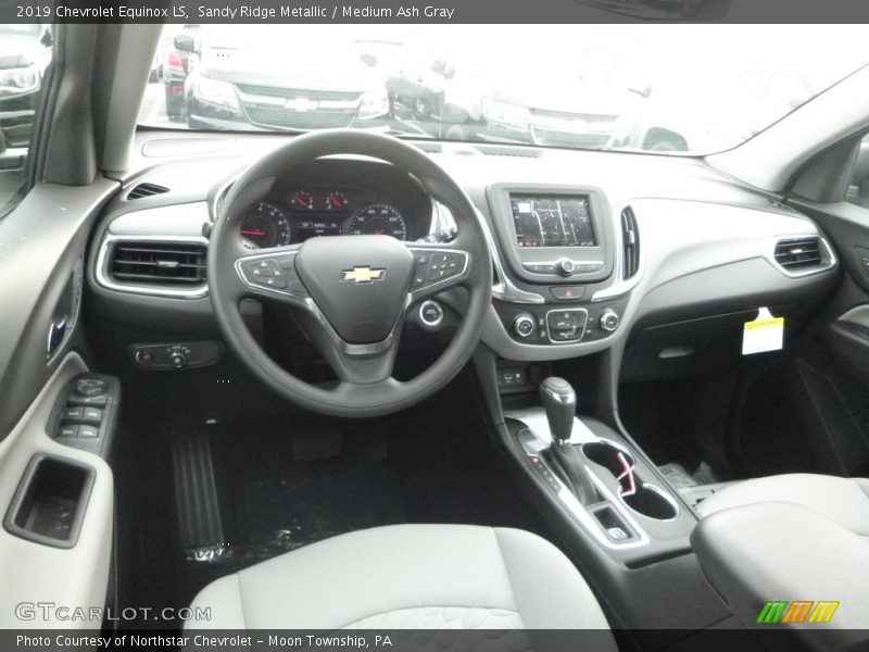 Sandy Ridge Metallic / Medium Ash Gray 2019 Chevrolet Equinox LS