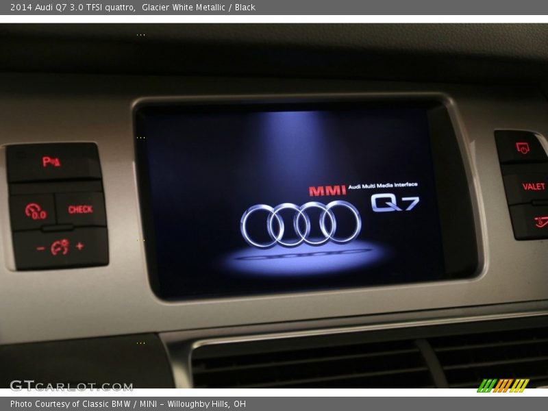 Glacier White Metallic / Black 2014 Audi Q7 3.0 TFSI quattro