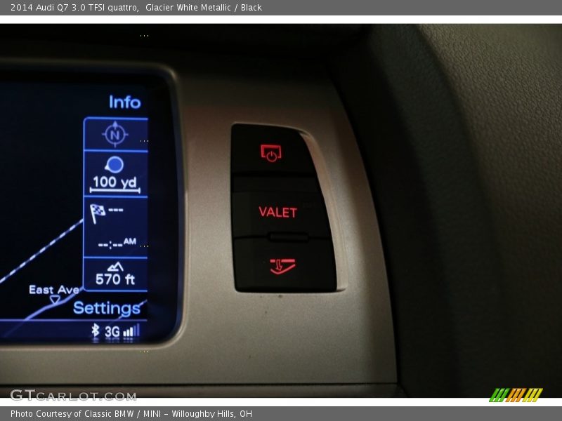 Glacier White Metallic / Black 2014 Audi Q7 3.0 TFSI quattro