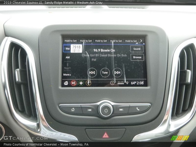 Sandy Ridge Metallic / Medium Ash Gray 2019 Chevrolet Equinox LS