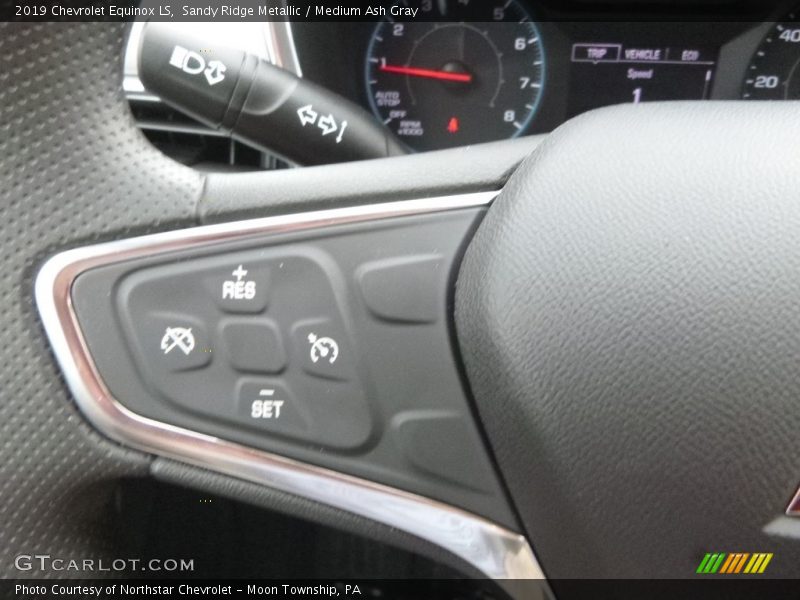 Sandy Ridge Metallic / Medium Ash Gray 2019 Chevrolet Equinox LS