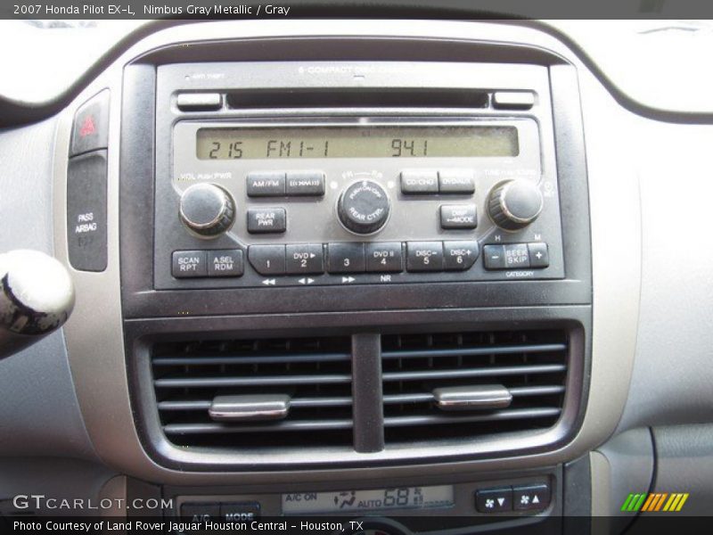 Nimbus Gray Metallic / Gray 2007 Honda Pilot EX-L