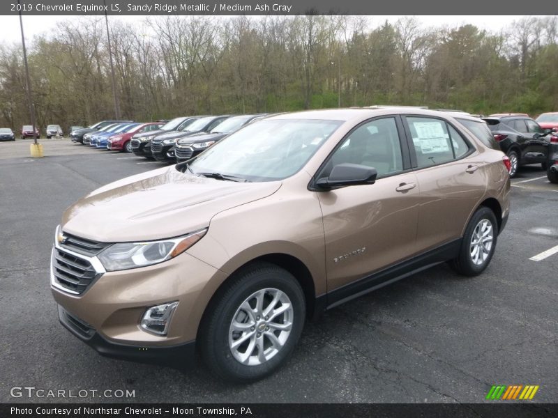 Sandy Ridge Metallic / Medium Ash Gray 2019 Chevrolet Equinox LS