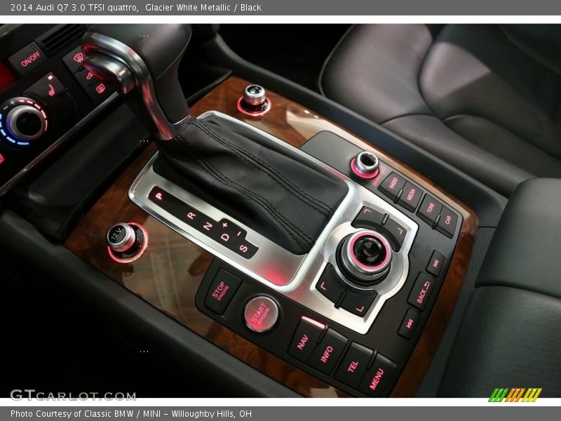 Glacier White Metallic / Black 2014 Audi Q7 3.0 TFSI quattro