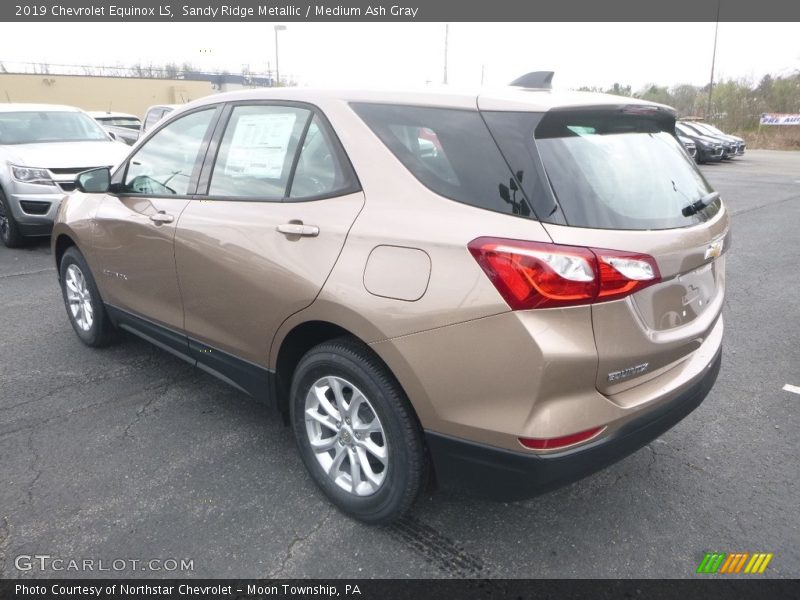 Sandy Ridge Metallic / Medium Ash Gray 2019 Chevrolet Equinox LS