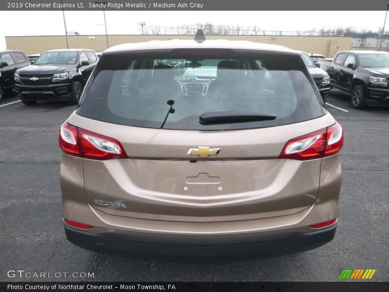 Sandy Ridge Metallic / Medium Ash Gray 2019 Chevrolet Equinox LS