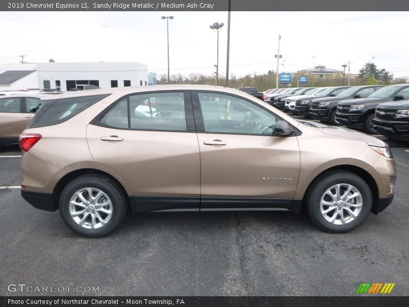 Sandy Ridge Metallic / Medium Ash Gray 2019 Chevrolet Equinox LS
