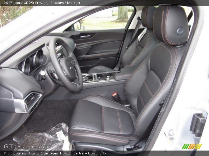 Rhodium Silver / Jet 2017 Jaguar XE 25t Prestige