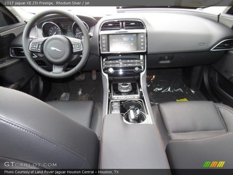 Rhodium Silver / Jet 2017 Jaguar XE 25t Prestige