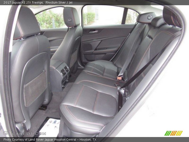 Rhodium Silver / Jet 2017 Jaguar XE 25t Prestige