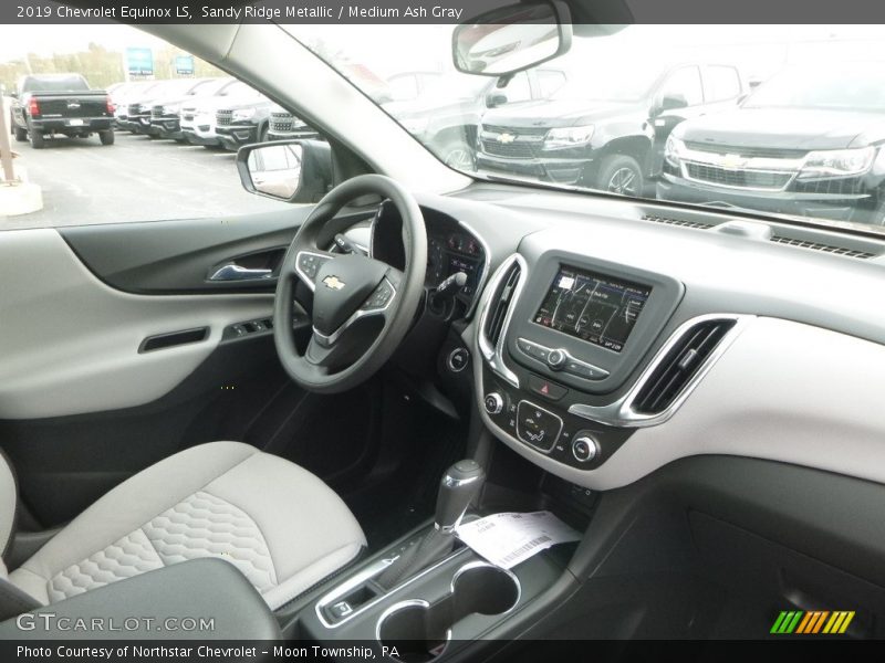 Sandy Ridge Metallic / Medium Ash Gray 2019 Chevrolet Equinox LS
