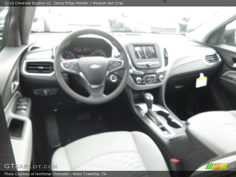 Sandy Ridge Metallic / Medium Ash Gray 2019 Chevrolet Equinox LS