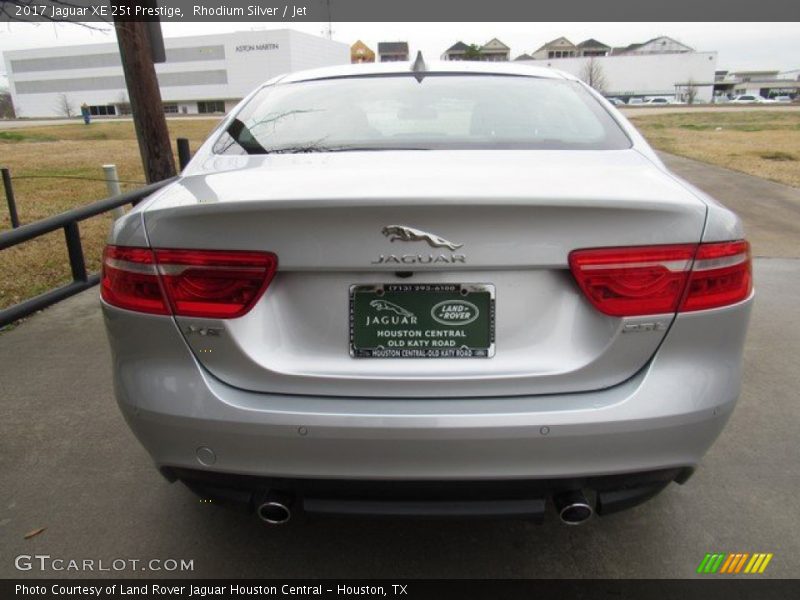 Rhodium Silver / Jet 2017 Jaguar XE 25t Prestige