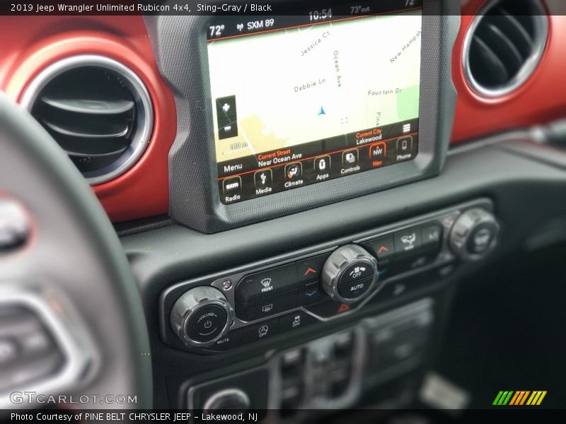 Sting-Gray / Black 2019 Jeep Wrangler Unlimited Rubicon 4x4