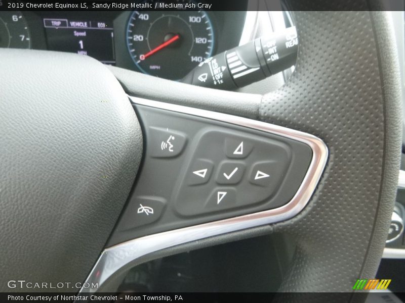 Sandy Ridge Metallic / Medium Ash Gray 2019 Chevrolet Equinox LS