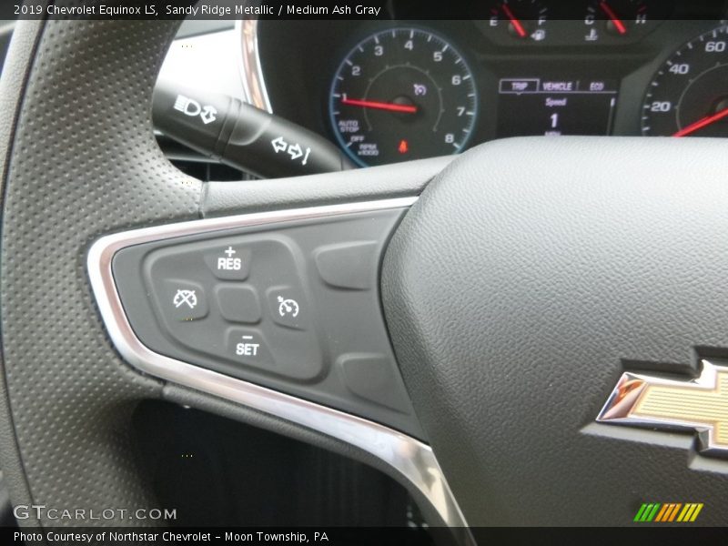 Sandy Ridge Metallic / Medium Ash Gray 2019 Chevrolet Equinox LS