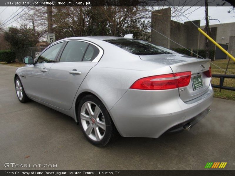 Rhodium Silver / Jet 2017 Jaguar XE 25t Prestige