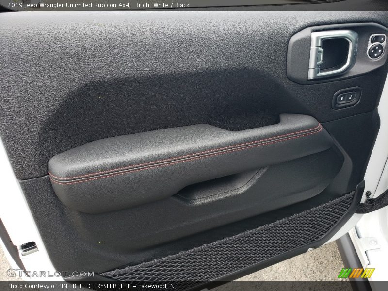 Bright White / Black 2019 Jeep Wrangler Unlimited Rubicon 4x4
