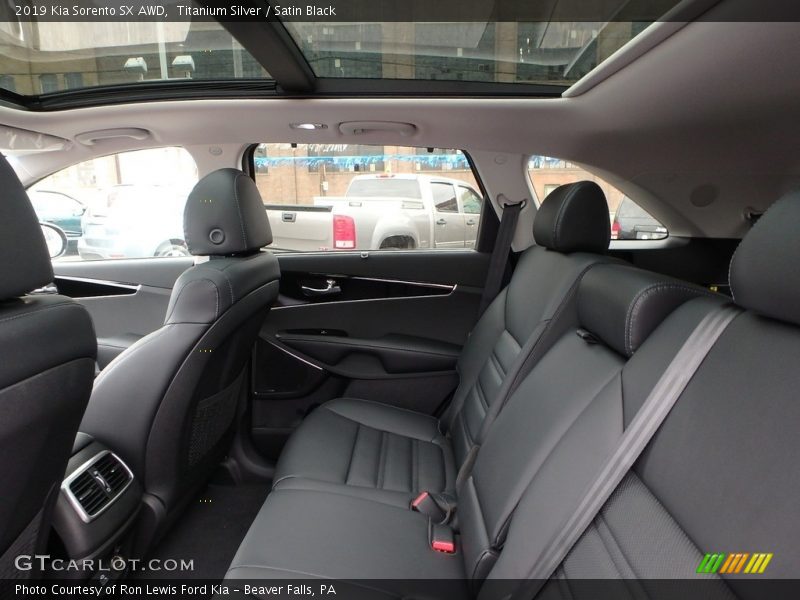 Rear Seat of 2019 Sorento SX AWD