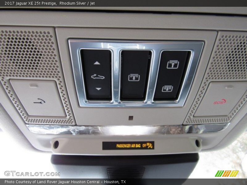 Rhodium Silver / Jet 2017 Jaguar XE 25t Prestige