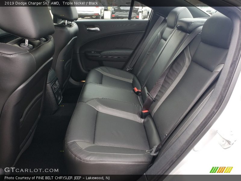 Rear Seat of 2019 Charger SXT AWD