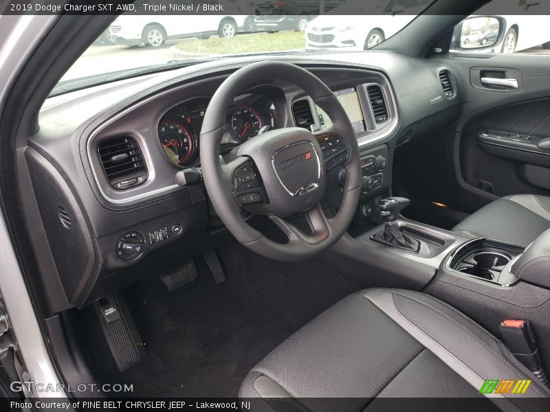  2019 Charger SXT AWD Black Interior