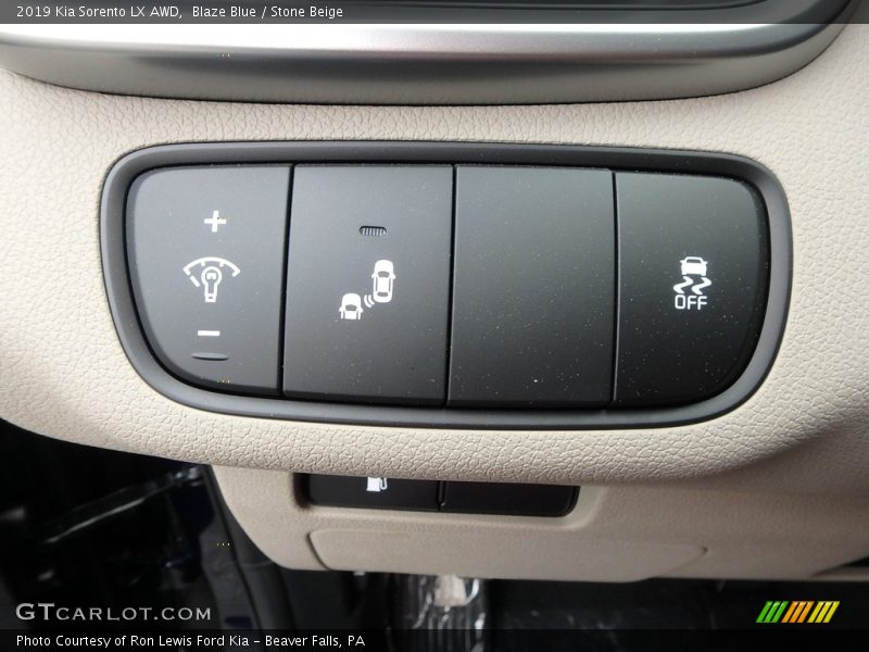 Blaze Blue / Stone Beige 2019 Kia Sorento LX AWD