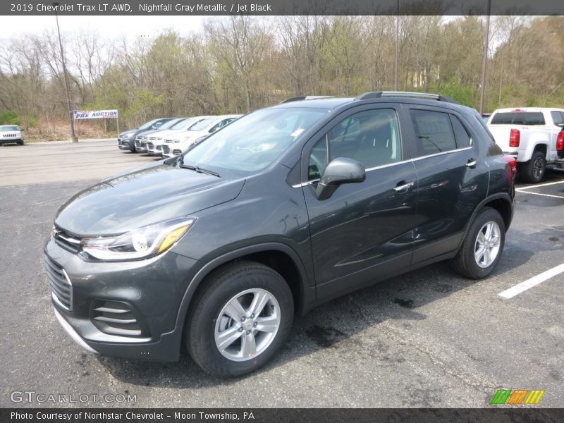 Nightfall Gray Metallic / Jet Black 2019 Chevrolet Trax LT AWD