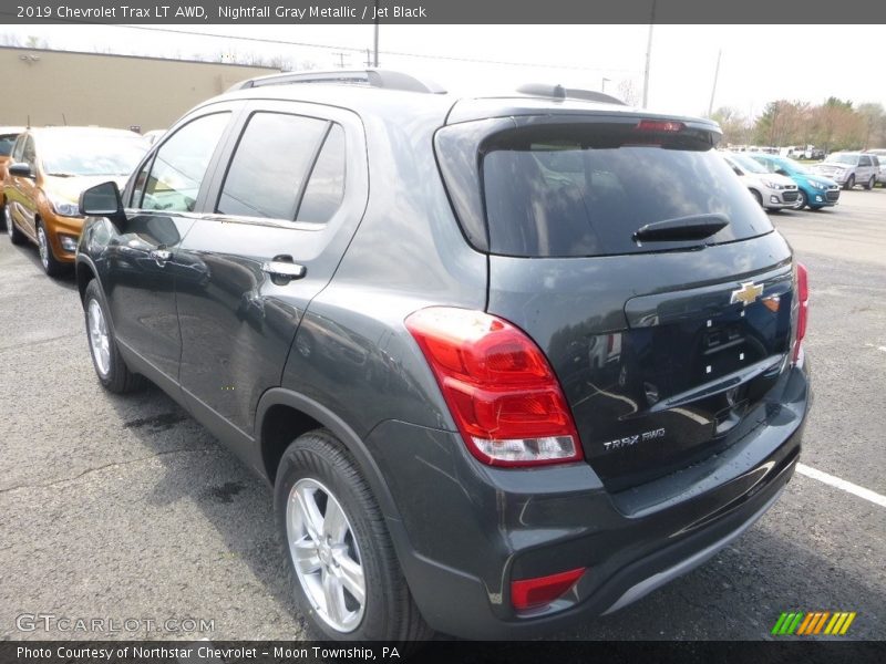 Nightfall Gray Metallic / Jet Black 2019 Chevrolet Trax LT AWD