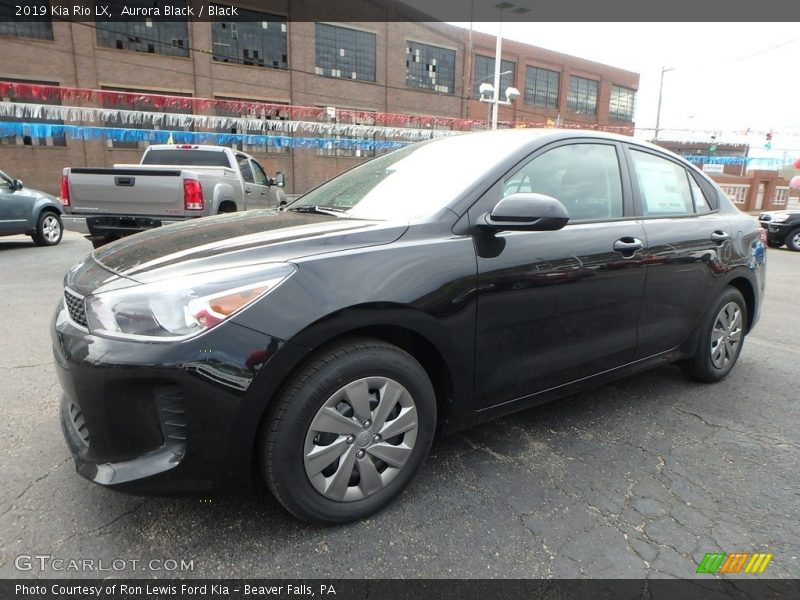 Aurora Black / Black 2019 Kia Rio LX