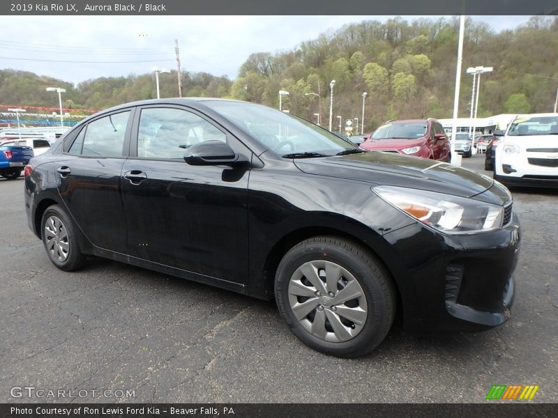 Aurora Black / Black 2019 Kia Rio LX