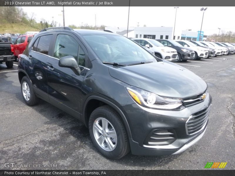 Nightfall Gray Metallic / Jet Black 2019 Chevrolet Trax LT AWD