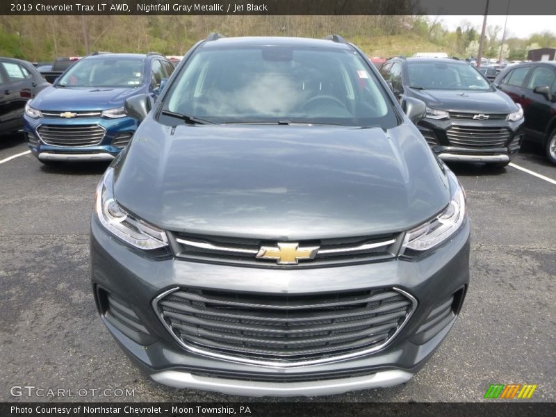 Nightfall Gray Metallic / Jet Black 2019 Chevrolet Trax LT AWD
