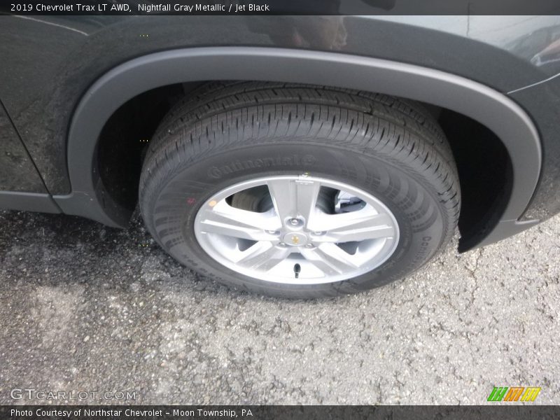 Nightfall Gray Metallic / Jet Black 2019 Chevrolet Trax LT AWD