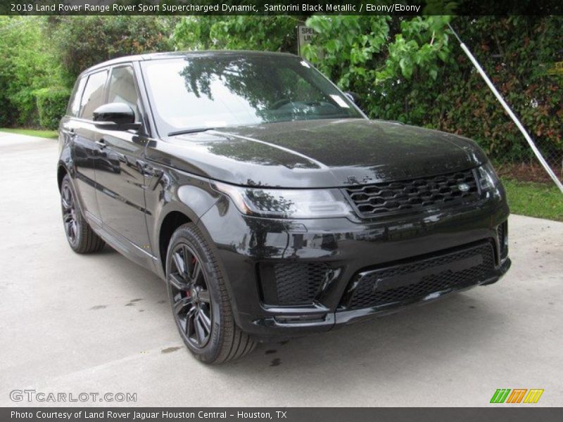 Santorini Black Metallic / Ebony/Ebony 2019 Land Rover Range Rover Sport Supercharged Dynamic