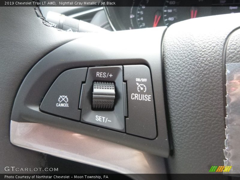 Nightfall Gray Metallic / Jet Black 2019 Chevrolet Trax LT AWD