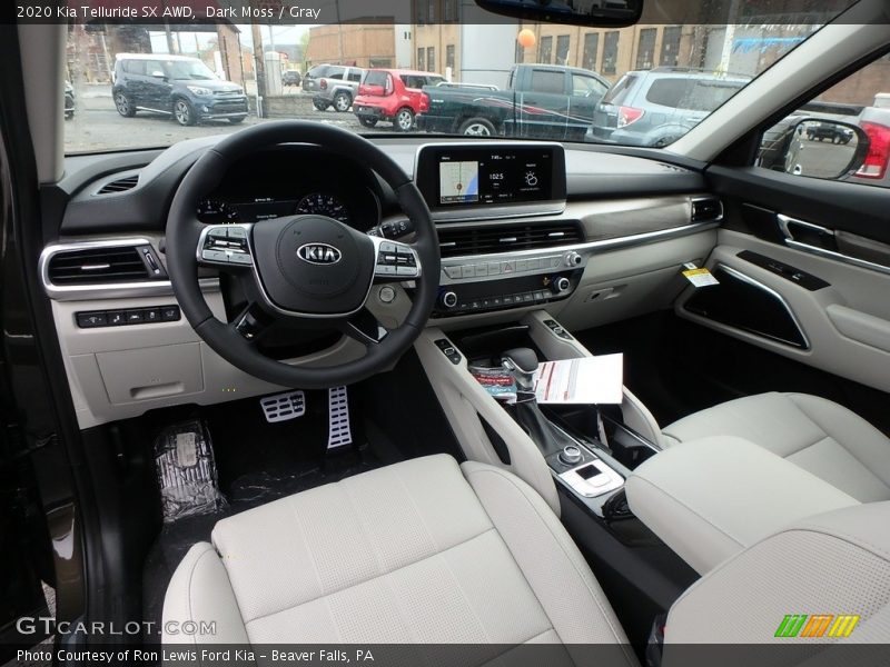  2020 Telluride SX AWD Gray Interior