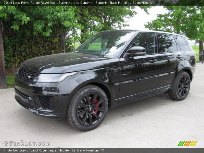 Santorini Black Metallic / Ebony/Ebony 2019 Land Rover Range Rover Sport Supercharged Dynamic