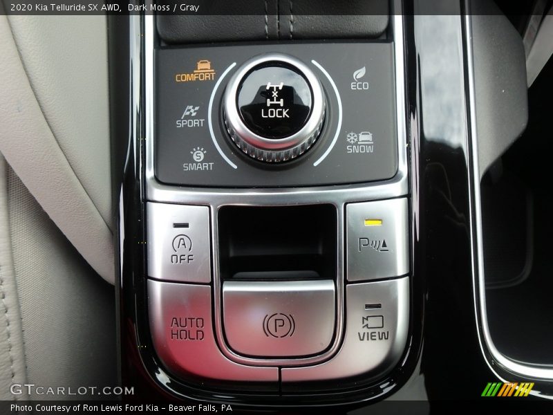 Controls of 2020 Telluride SX AWD