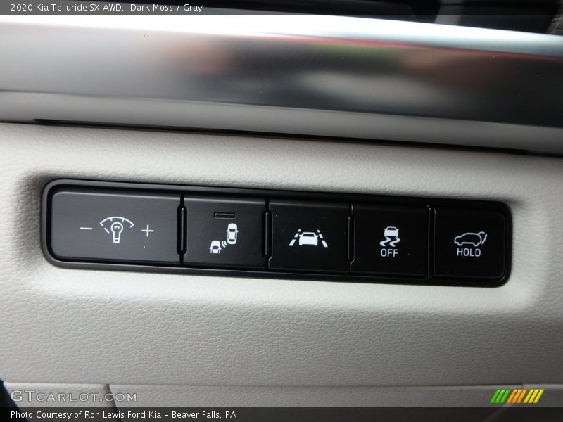 Controls of 2020 Telluride SX AWD