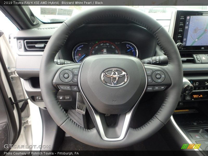  2019 RAV4 XSE AWD Hybrid Steering Wheel