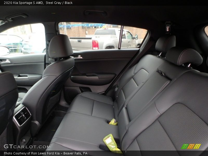 Rear Seat of 2020 Sportage S AWD