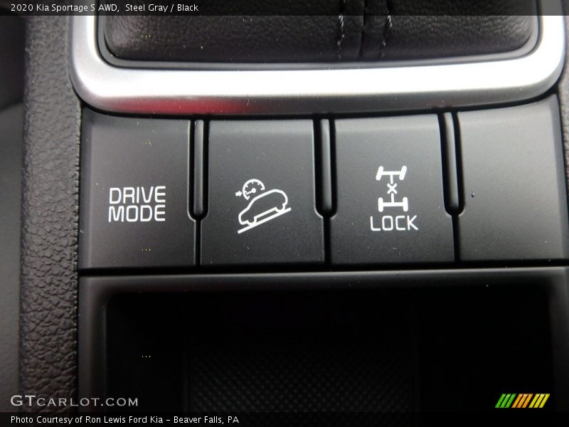 Controls of 2020 Sportage S AWD