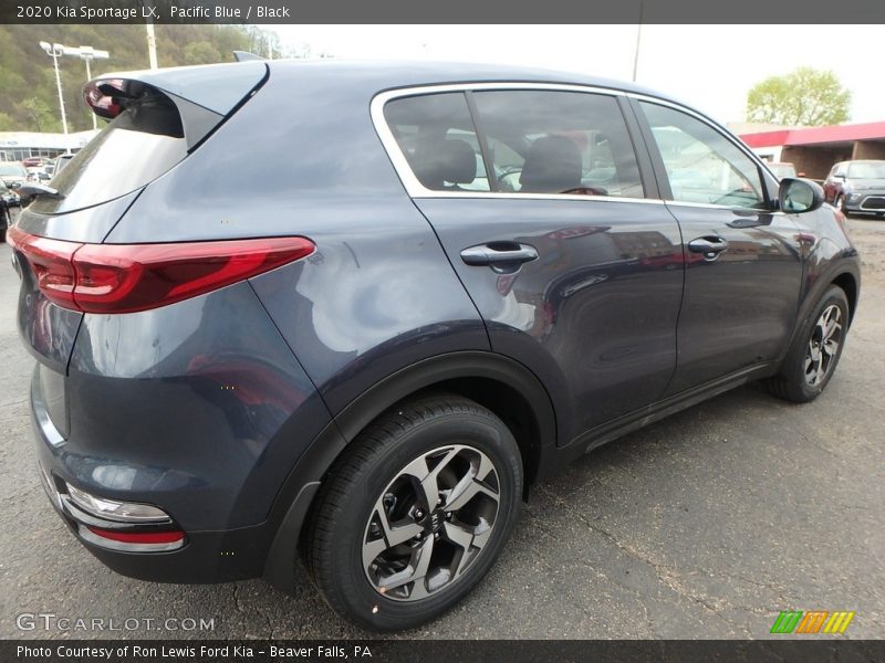 Pacific Blue / Black 2020 Kia Sportage LX