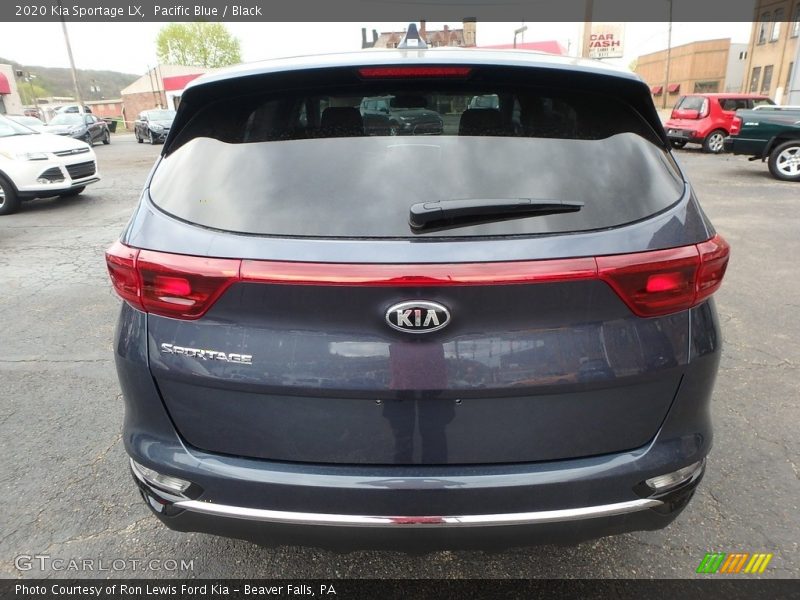 Pacific Blue / Black 2020 Kia Sportage LX