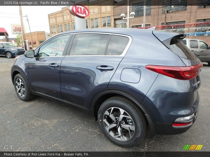 Pacific Blue / Black 2020 Kia Sportage LX