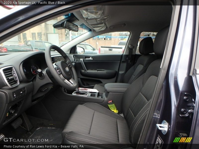 Front Seat of 2020 Sportage LX