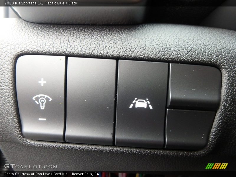 Pacific Blue / Black 2020 Kia Sportage LX